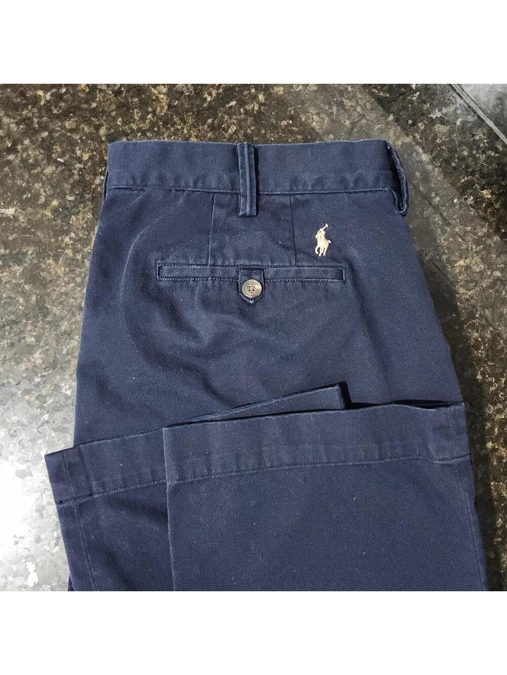 Polo Ralph Lauren Chino Classic Fit Pants Casual Preppy Skate Outdoor 36x32